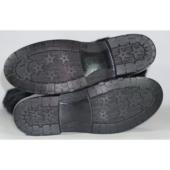 Italian Fur Oscar Sport Leather Boots Women’s 10 - Picture 8 of 8